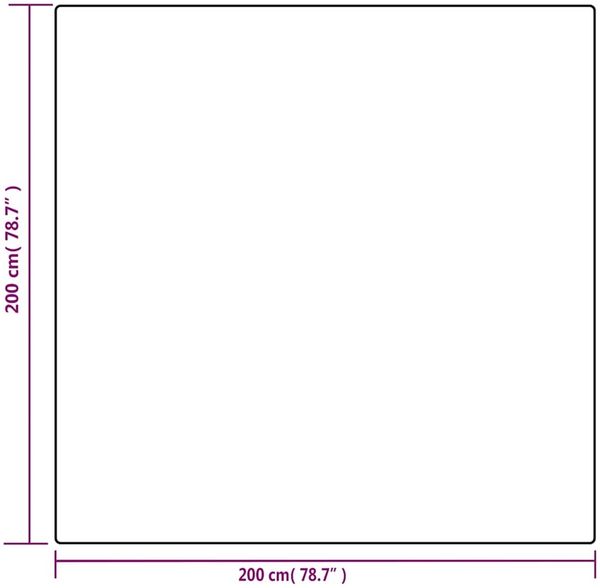 vidaXL Gewichtsdecke Stoff, 1x Gewichtsdecke, 1x Bezug, Grau, 200x200 cm, Baumwolle, 9 kg Bild 7