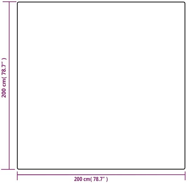 vidaXL Gewichtsdecke Stoff, 1x Gewichtsdecke, 1x Bezug, Grau, 200x200 cm, Baumwolle, 9 kg Bild 6