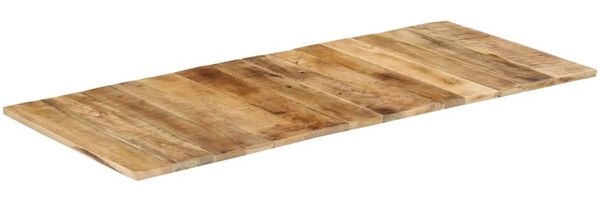 vidaXL Tischplatte Massivholz Mango 15-16 mm 140x60 cm 286015