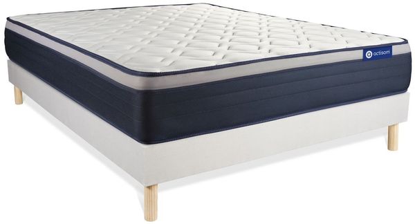 Actilatex max Matratze 160x210 cm + Bettgestell mit Lattenrost, Härtegrad 4, Latex und Memory-Schaum, Höhe : 26 cm Bild 3