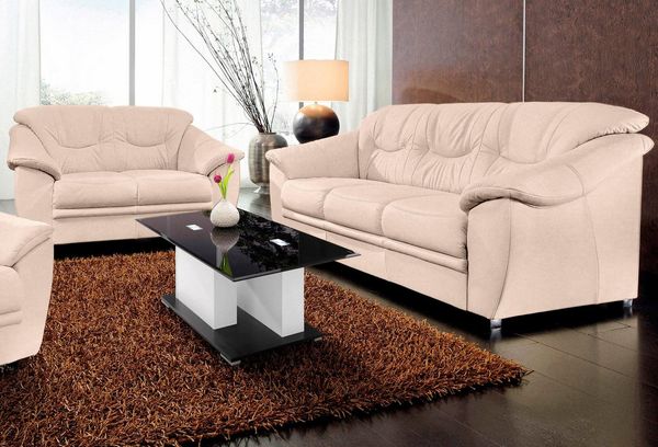 sit&more Polstergarnitur Savona, B: 148 bzw. 198 cm, Set: 2- & 3er-Sofa, mit Federkern