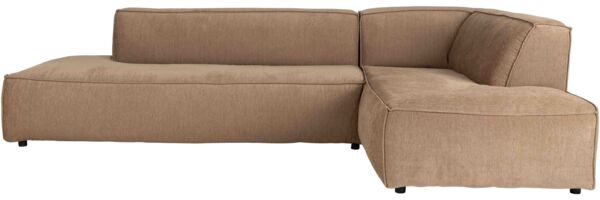 Freddy Rib Sofa braun
