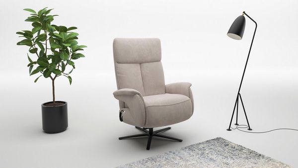 sit&more TV-Sessel Triple Seven Xtra large, bis 200kg belastbar, mit Herz-Waage Funktion, inkl. Kopfteil- & Drehfunktion, wahlweise mit Akku und Aufstehhilfe