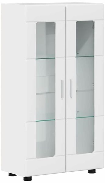 vidaXL TV-Schrankset mit Tür FLORIN 3 pcs Hochglanz Weiß Holzwerkstoff 3397958 Bild 7