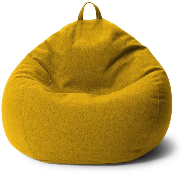 URBANARA Sitzsack 120l senfgelb Basic-Comfort