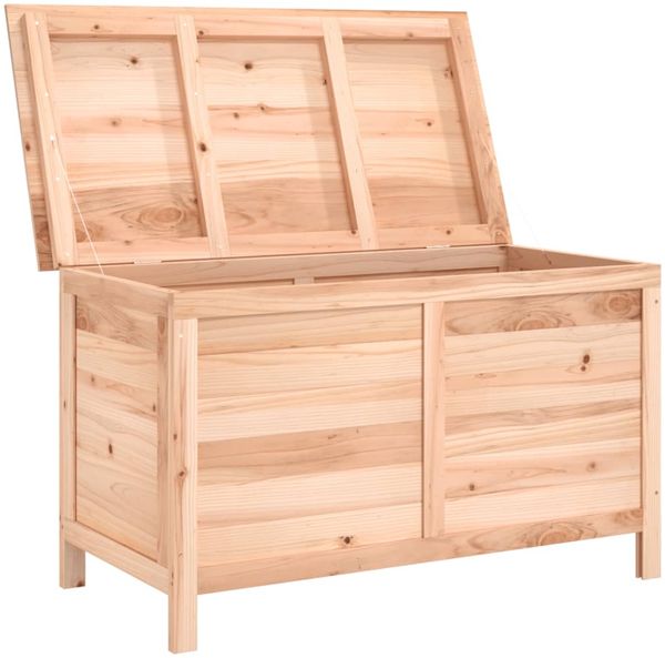 vidaXL Gartentruhe 99x50x56,5 cm Massivholz Tanne 364752 Bild 3