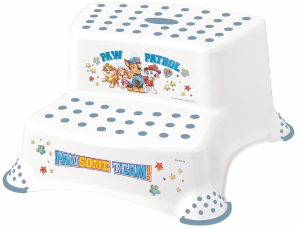Keeeper Tritthocker zweistufig paw patrol blau weiß