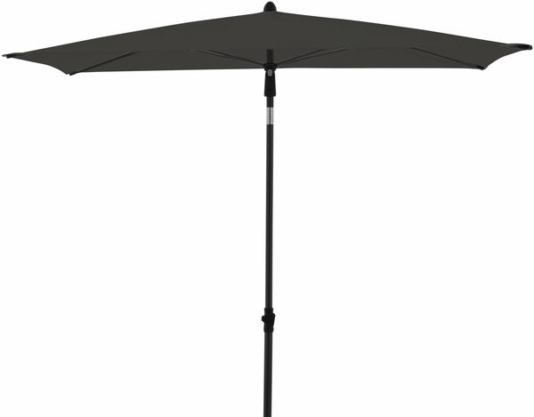 Derby Balkonschirm ca. 180x120 cm/4tlg. D. 840 anthrazit, Gestell anthrazit 22/25mm, ohne Volant