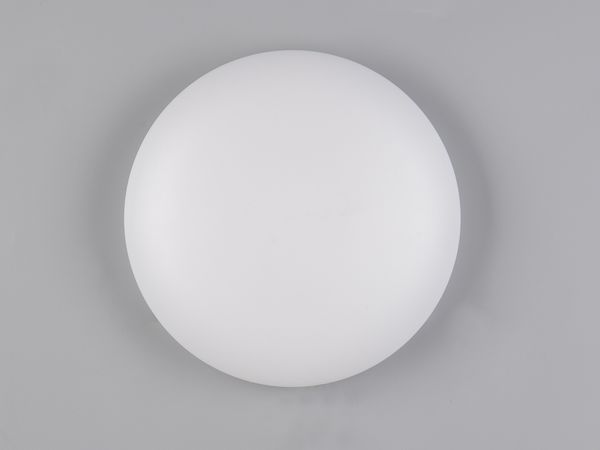 Flache LED Deckenleuchte VIORA in Weiß, IP44 Badezimmer geeignet, Ø 27cm Bild 6