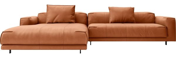 freistil ROLF BENZ Ecksofa freistil 136, Meisterwerk der Handwerkskunst, hochwertige Polsterung, mit besonderer Nahtverarbeitung
