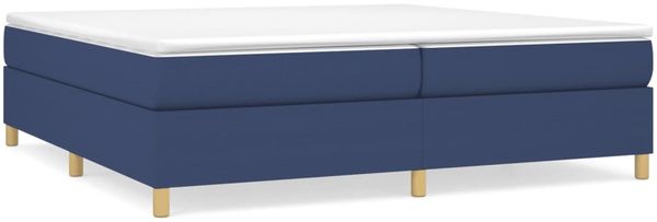 Boxspringbett Blau 200x200 cm Stoff [3120991] Bild 2