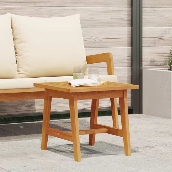 vidaXL Beistelltisch Öl-Natur 45 x 45 x 40 cm Massivholz Akazie 4106454