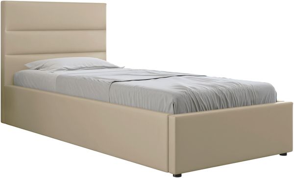 Polsterbett Lutko Single (Farbe: Hlr 05, Größe: 90 x 200)
