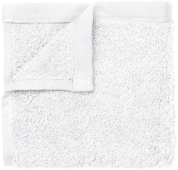 Blomus Gästehandtücher 4er Set Riva, Gästehandtuch, Handtuch, Baumwolle, White, 30x30 cm, 66297