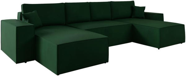 Wohnlandschaft Magerio U (Farbe: Manila 35)