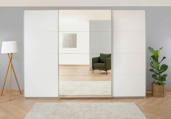 rauch Kleiderschrank Mehrzweckschrank Aktenschrank Möbel Mietswohnung Schlafzimmer KOLUNA (3 Ausstattungen BASIC/CLASSIC/PREMIUM (inkl. SOFT-CLOSE-FUNKTION) Breiten 203/271/315/360 cm Höhen 210/229 mit Spiegel MADE IN GERMANY