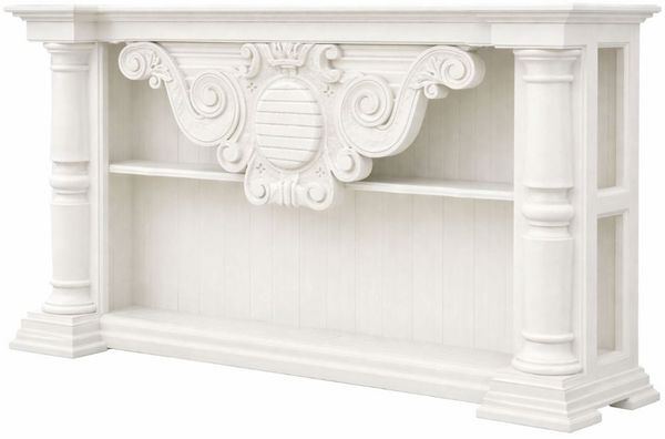Casa Padrino Luxus Landhausstil Konsole Weiß 170 cm - Landhausstil Möbel