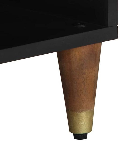 vidaXL TV-Schränk Honigbraun 80 x 33 x 46 cm Massivholz Mango 4018753 Bild 8
