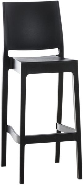 CLP Barhocker Maya Kunststoff,schwarz