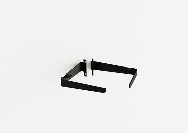 Naber 8041231 transFORM Regalbodenhalter für Regalsystem, schwarz matt