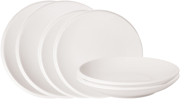 Villeroy & Boch NewMoon Schalen- und Tellerset 6-teilig
