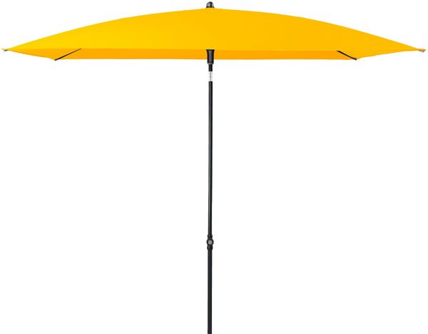 Doppler Sonnenschirm / Mittelstockschirm "Sunline 230 x 190 Waterproof Neo", gelb, 230 x 190 cm