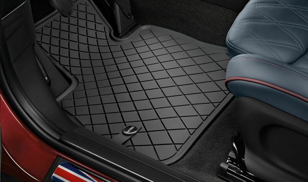 BMW Fußmatte MINI Satz Fußmatten Allwetter vorn F55 F56 F56 BEV F57 Cabrio