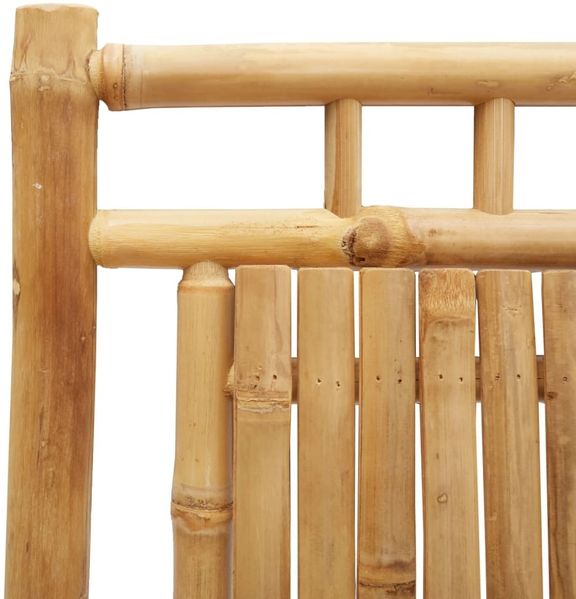 vidaXL Gartenstühle 4 Stk. Klappbar 53x66x99 cm Bambus 3278514 Bild 9