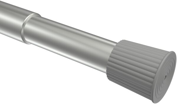SPANNSTANGE/DUSCHVORHANGSTANGE Serrofix 125-220 cm, 26/23 mm Ø Silbergrau