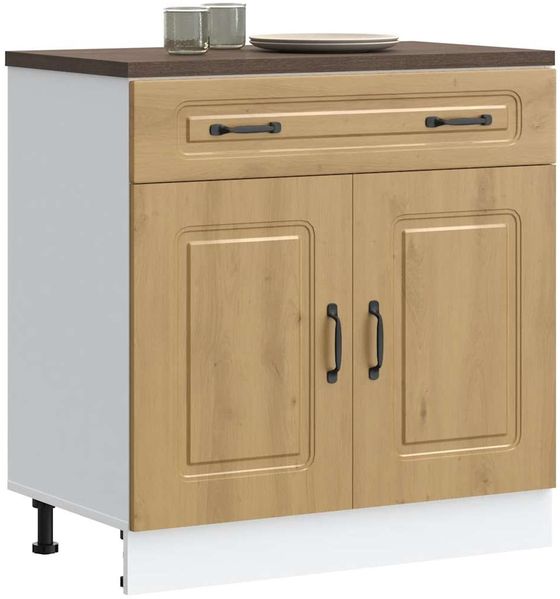 vidaXL Küchenunterschrank Kalmar Artisan-Eiche Holzwerkstoff 853506