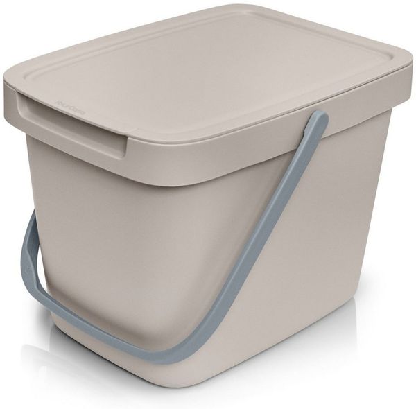 YourCasa Biomülleimer YourCasa® Biomülleimer Küche 6L Komposteimer für alltäglichen Biomüll, Mit Wandhalterung