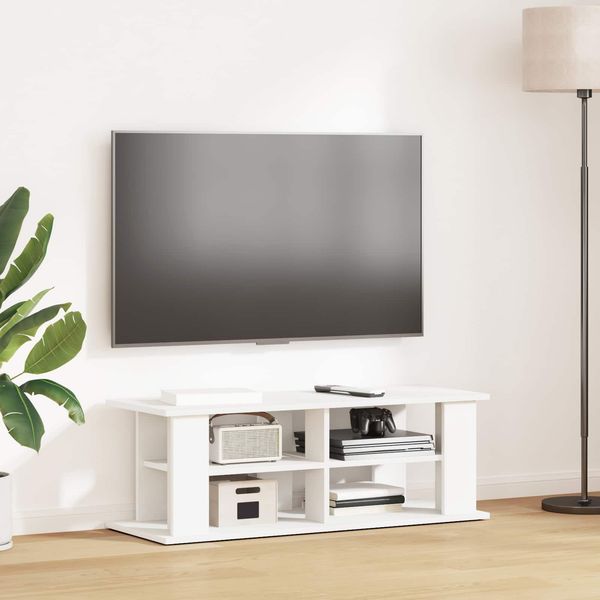 vidaXL TV-Ständer Weiß 96 x 35 x 33,5 cm 8000396