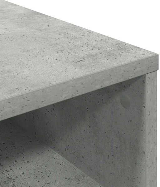 vidaXL Bücherregal Betongrau 34x31x80 cm Holzwerkstoff 860277 Bild 7
