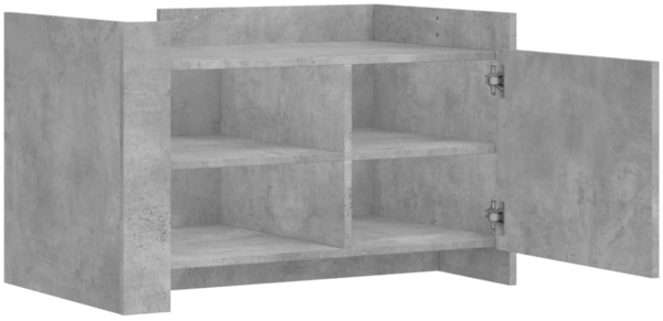vidaXL Couchtisch Betongrau 80x50x50 cm Holzwerkstoff 848356 Bild 6