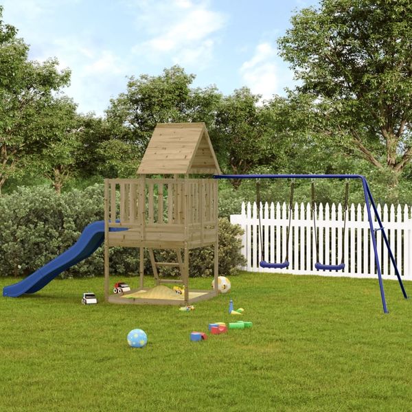 vidaXL Spielturm Imprägniertes Kiefernholz 3155941
