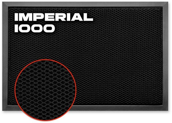 Floordirekt Fußmatte Imperial 1000, Innovatives 3D-Netz zur effektiven Filterung, Verfügbar in 2 Farben und 3 Größen