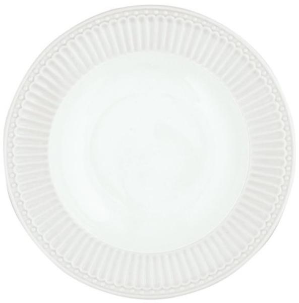 Greengate Dinner Teller Alice White (26,5cm) STWDINAALI0106