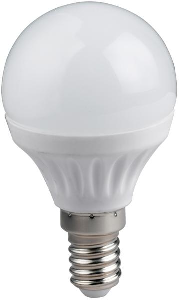 E14 LED - 5 Watt, 400 Lumen, 3000 Kelvin warmweiß, Ø4,5cm - nicht dimmbar