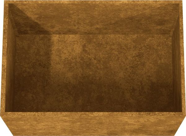 vidaXL Pflanzkübel 62x47x46 cm Cortenstahl 821558 Bild 7