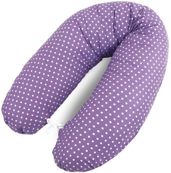 Amilian Stillkissen XXL 170 cm - Schwangerschaftskissen & Seitenschläferkissen mit Bezug, - Lagerungskissen - Nursing Pillow - Pregnancy Pillow, mit Füllung, Schlafkissen für Seitenlage - Körperkissen Bild 5