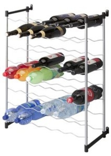 METALTEX 383748 Merlot Flaschenregal für 48 Flaschen 58 x 26 x 83 cm Bild 4