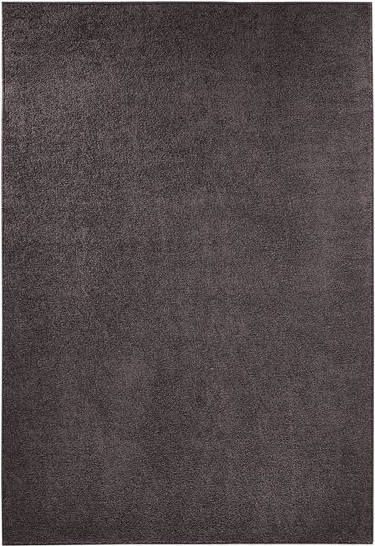 Kurzflor Teppich Pure Uni Anthrazit - 140x200x1,3cm