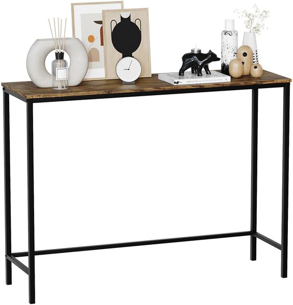 Vida Designs Brooklyn Konsolentische, Holz, Dark Wood, No Drawer