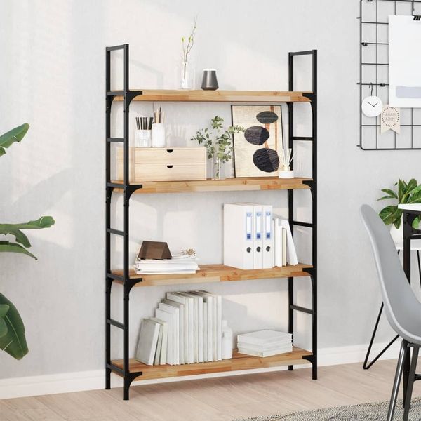 vidaXL Schweberegale 2 Stk. 100x20x4 cm Massivholz Akazie Ölbehandelt 3279588