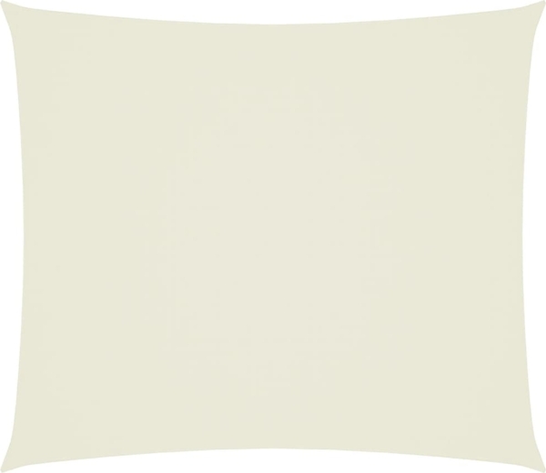 vidaXL Sonnensegel Oxford-Gewebe Rechteckig 2,5x3 m Creme 135205
