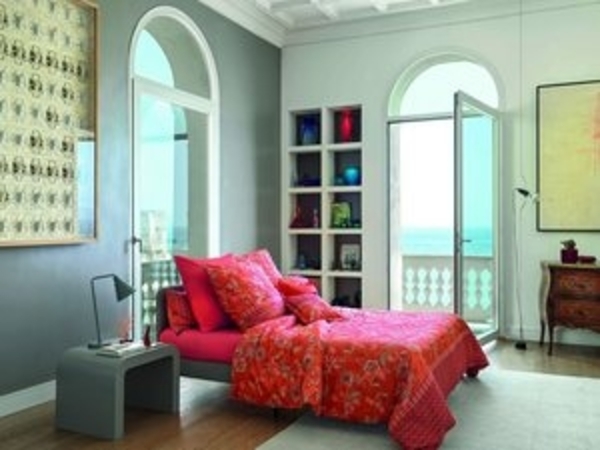 Bassetti BETTGARNITUR BWSAT CHIAIA TANGERINE 135x200 Bild 4