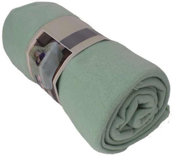Wohndecke Decke Fleecedecke 130x170 cm Polarfleece 14 versch. Unifarben Wohndecke, Marabellas Shop