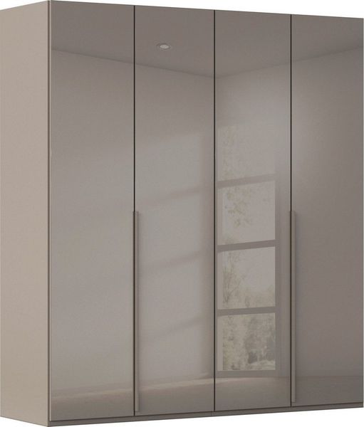 rauch Drehtürenschrank Kleiderschrank Schrank Garderobe Wäscheschrank BESTSELLER MONTCLAR (3 Ausstattungen BASIC/CLASSIC/PREMIUM (SOFT-CLOSE), Breiten 201-400 cm) Front in Glas/Hochglanz/Dekor/Grauspiegel in 5 Breiten MADE IN GERMANY