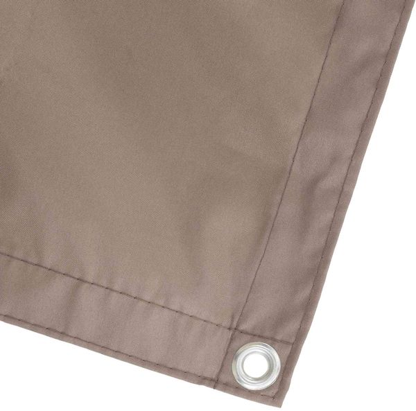 vidaXL Balkon Sichtschutz 150 x 300 cm Stoff mit PU-Beschichtung Taupe 42036519 Bild 2
