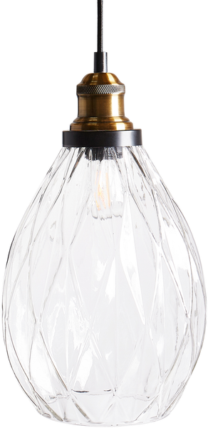 Hängeleuchte COOSA Glas Transparent